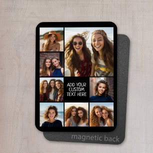 Imán Crear un Collage de fotos Personalizado con 8 foto