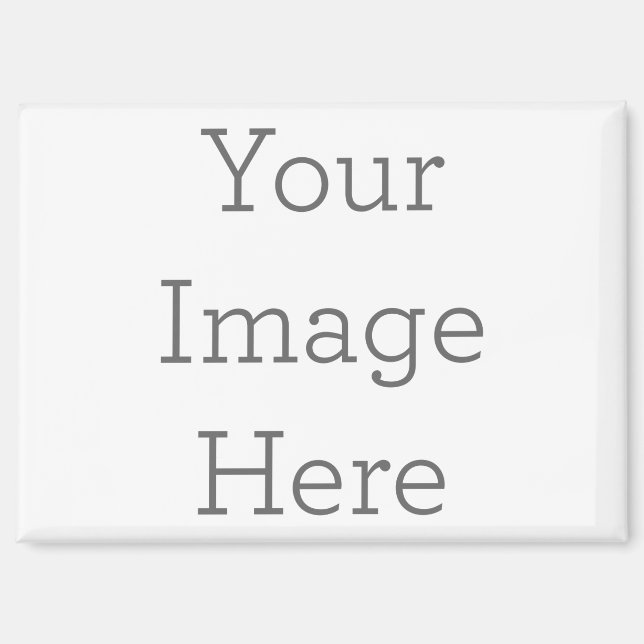 8,89 cm x 6,35 cm Imán Rectangular Imán (Anverso)