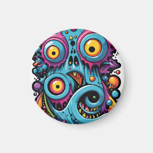 Imán Creatura de la laguna del grupo de diseño Memphis