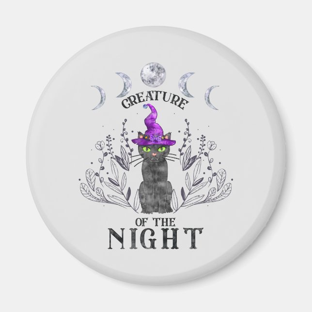 Imán Creatura de la noche (Frente)
