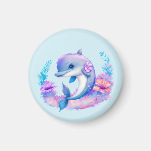 Imán Creatura de mar de delfín cuto
