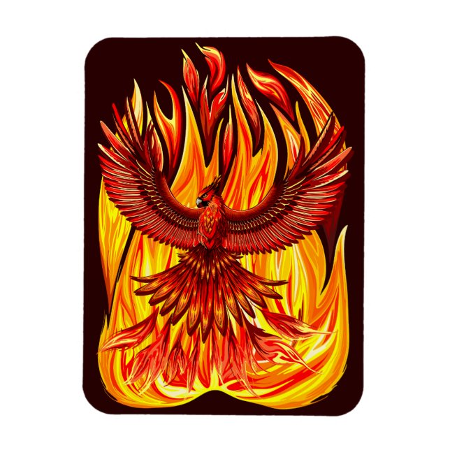 Imán Creatura mitológica inmortal de Phoenix (Vertical)