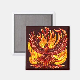 Imán Creatura mitológica inmortal de Phoenix