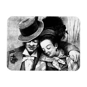 Imán Crecer Juntos Pareja Amar el arte romántico