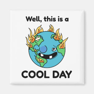 Imán Creciente Calentamiento Global Este Es Un Día De G