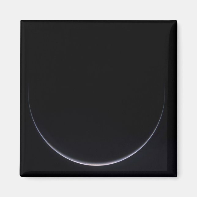 Imán Creciente de la Tierra iluminado por el sol (Frente)