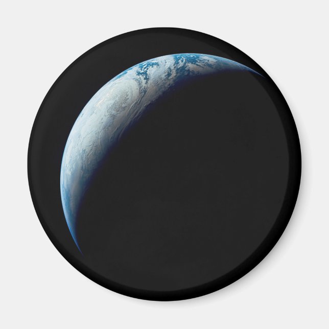 Imán Creciente Tierra Tomada De La Misión Apolo 4. 2 (Frente)