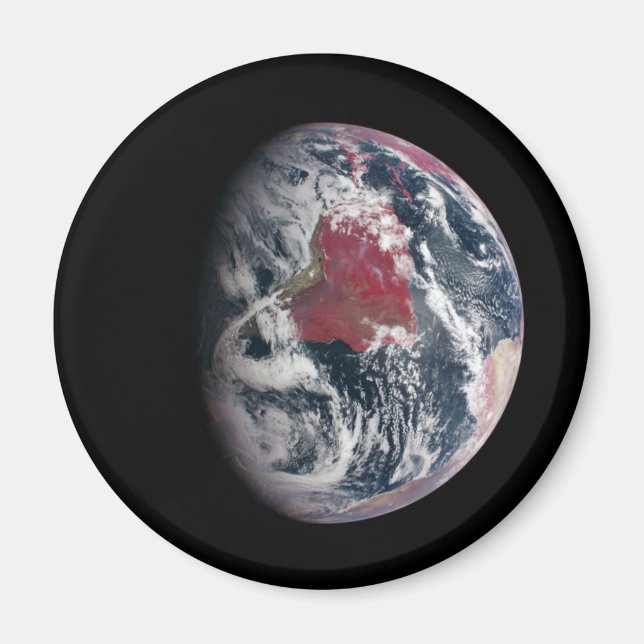 Imán Crecimiento De Las Plantas En El Planeta Tierra. (Frente)