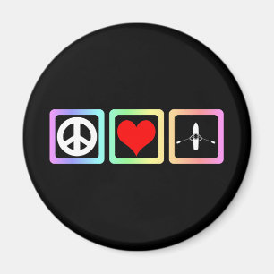 Imán crecimiento del amor de la paz