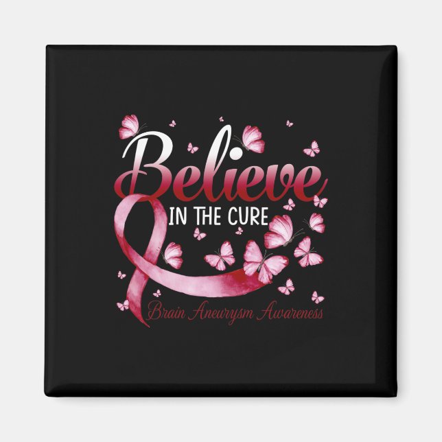 Imán Cree En La Cure Brain Aneurysm Awareness Butte (Frente)