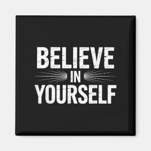 Imán Cree En La Inspiración De Cita Motivacional