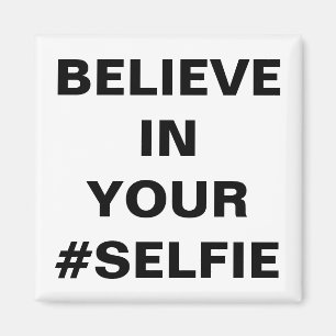 Imán Cree En Tu #Selfie Divertido