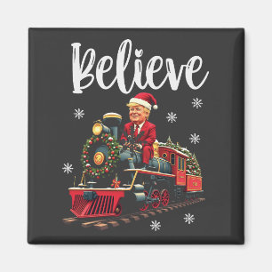 Imán Cree que Trump monta un tren en Santa Navidades