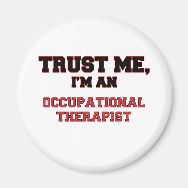 Imán Créeme, soy mi asistente de terapia ocupacional (Frente)