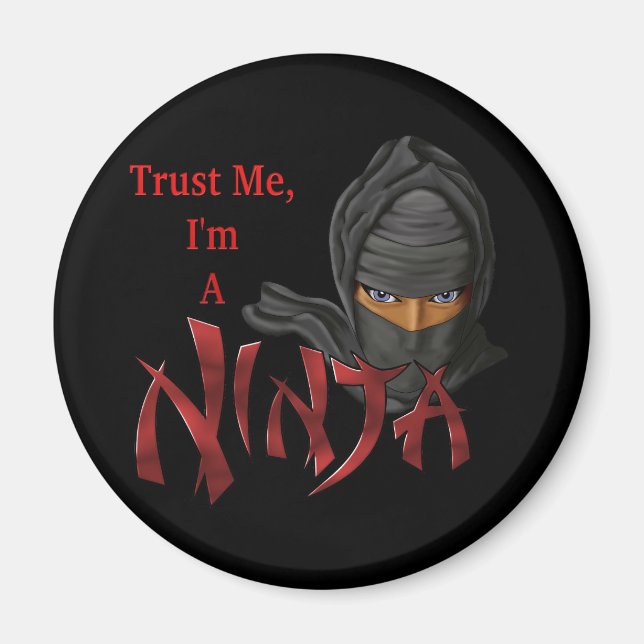 Imán Créeme, soy un Ninja (Frente)