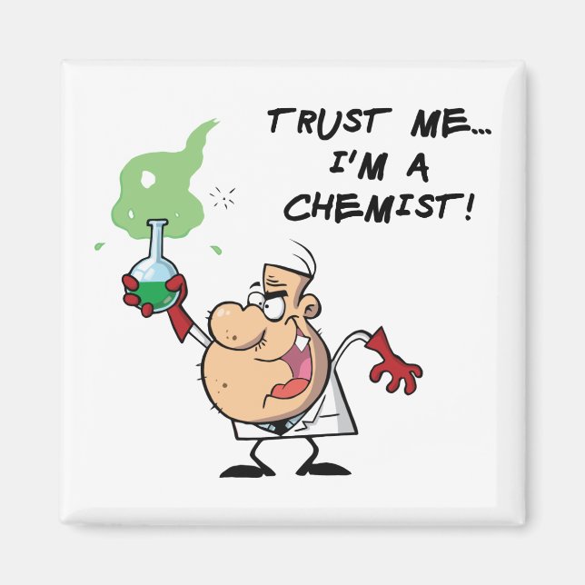 Imán Créeme, soy un químico (Frente)