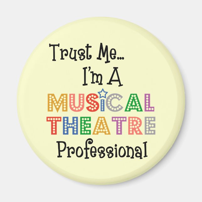 Imán Créeme... Teatro Musical Pro Magnet (Frente)