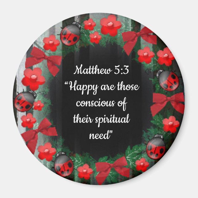 Imán Creencia Consciente Espiritual Amor Esperanza Arte (Frente)