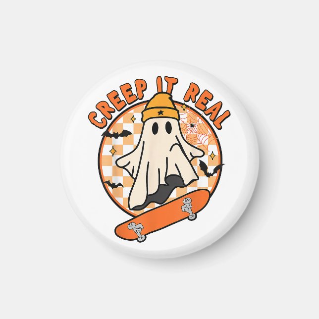Imán Creep It Real Halloween (Frente)