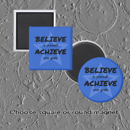 Imán Creer conseguir el estímulo estrella azul