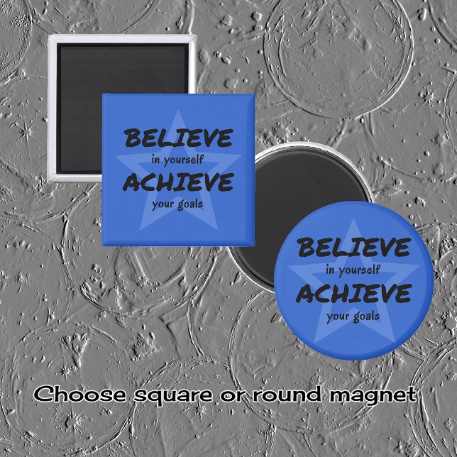 Imán Creer conseguir el estímulo estrella azul (Subido por el creador)