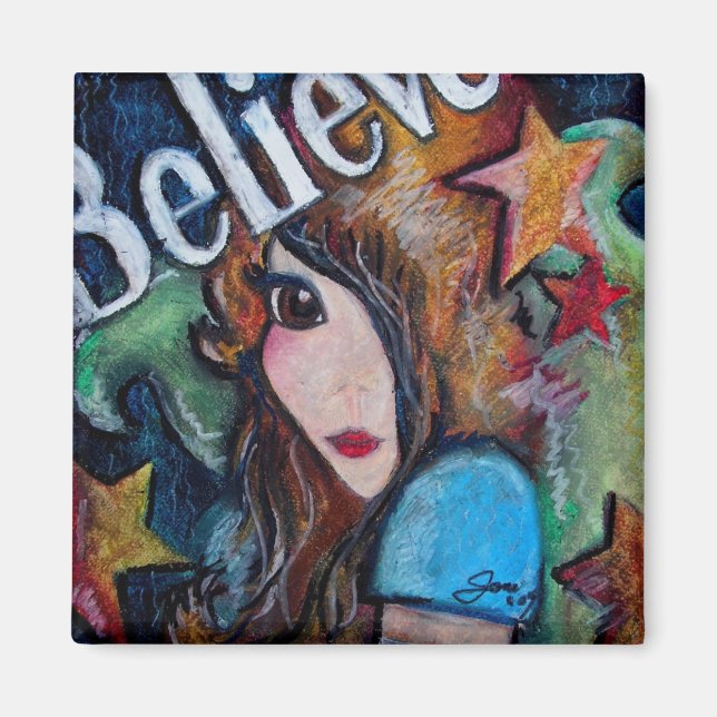 Imán Creer en las hadas (Frente)