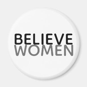 Imán "Creer en las mujeres"