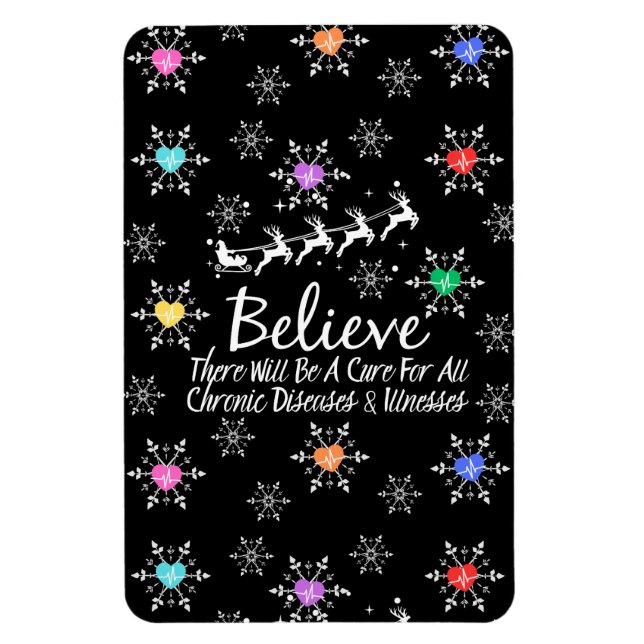 Imán Creer Que Habrá Una Cura (Vertical)