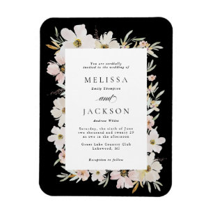 Imán Crema, Rubor, Boda de las flores de color de agua 