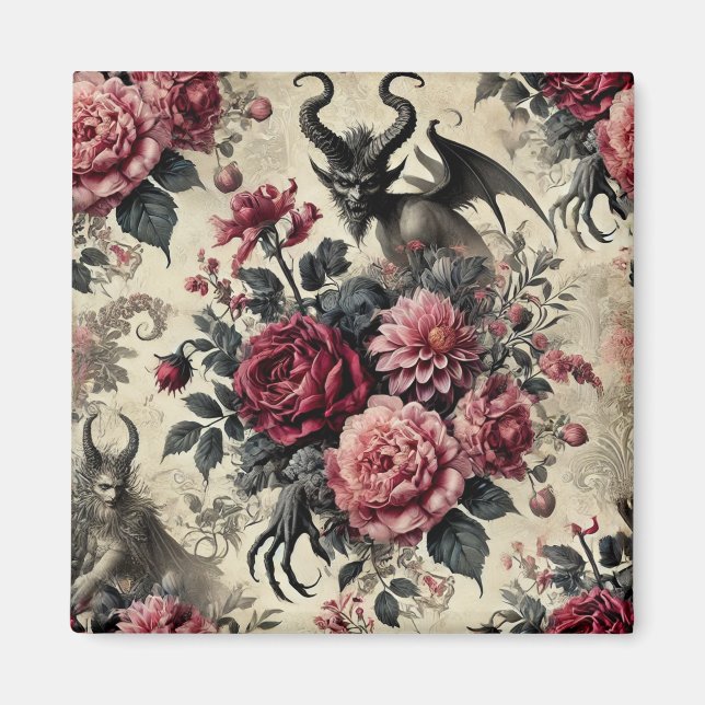 Imán 🔥 Crematorio - Victoria gótica (Frente)