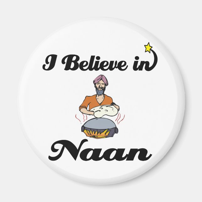 Imán creo en el pan naan (Frente)