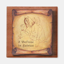 Imán Creo en el sketch de las hadas