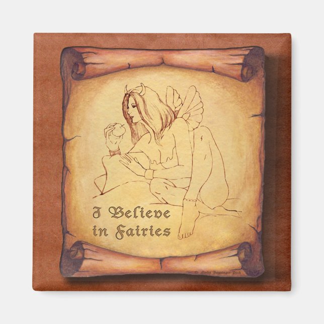 Imán Creo en el sketch de las hadas (Frente)