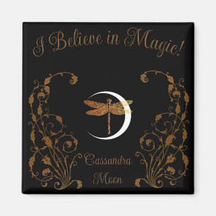Imán ¡Creo en la Magia! Personalizado