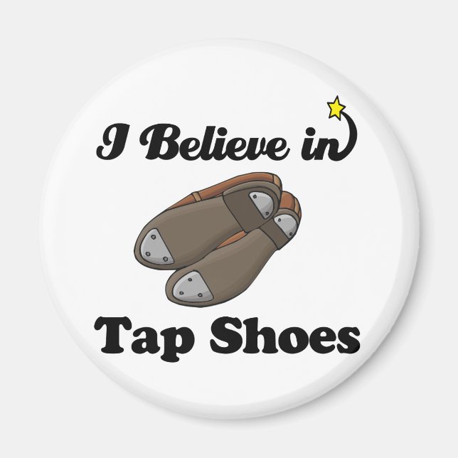 Imán creo en los zapatos de toque (Frente)