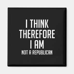 Imán Creo Por Lo Tanto Que No Soy Republicano Democráti