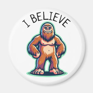 Imán Creo que Sasquatch Bigfoot