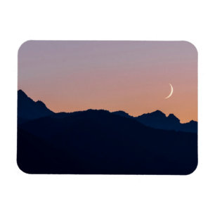 Imán Crescent Moon & Venus   Seabeck, Washington