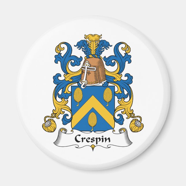 Imán Crespin Family Crest (Frente)