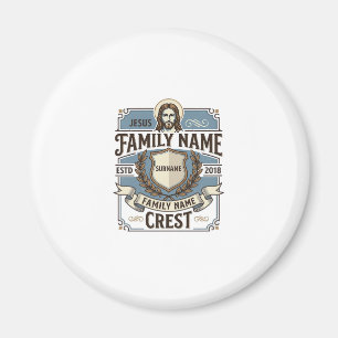 Imán Crest del apellido Jesús Crest del apellido Jesús 