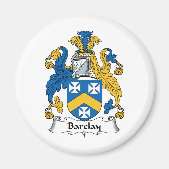 Imán Crest familiar Barclay (Frente)