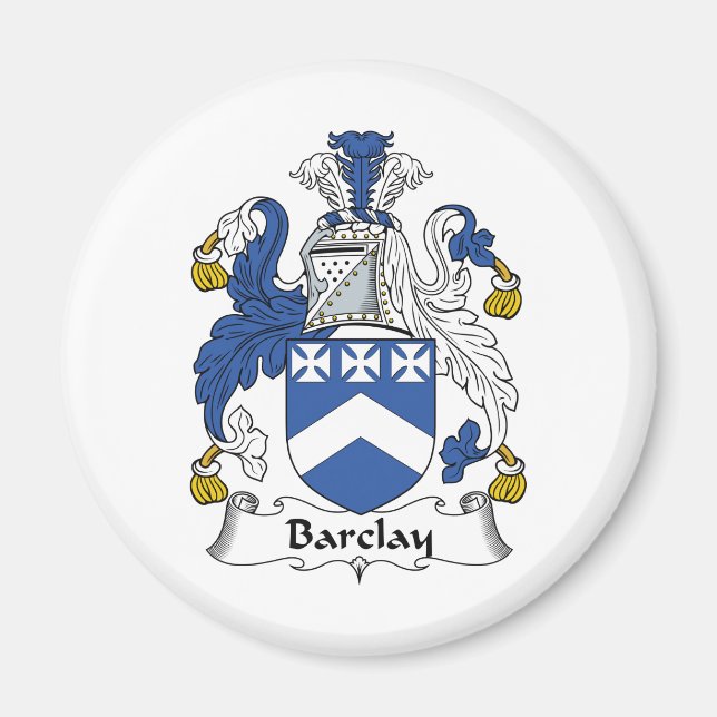 Imán Crest familiar Barclay (Frente)