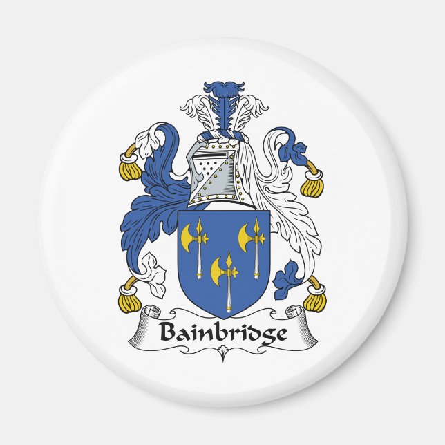 Imán Crest familiar de Bainbridge (Frente)