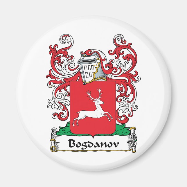 Imán Crest familiar de Bogdanov (Frente)