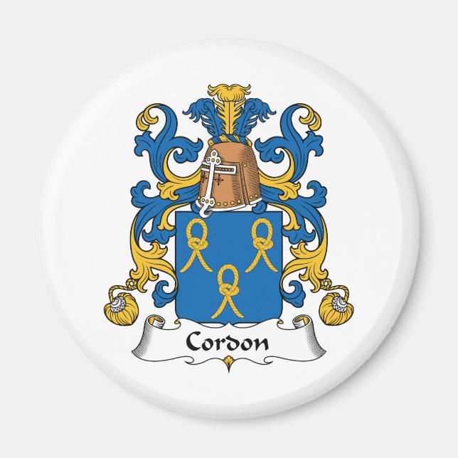Imán Crest familiar de Cordon (Frente)