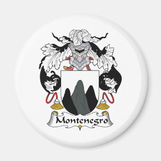Imán Crest familiar de Montenegro