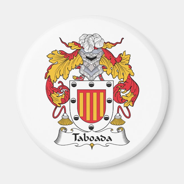 Imán Crest familiar de Taboada (Frente)