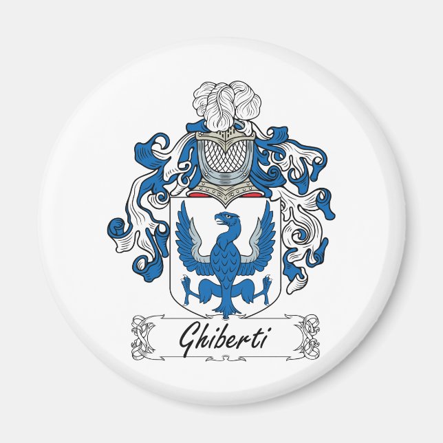 Imán Crest familiar Ghiberti (Frente)