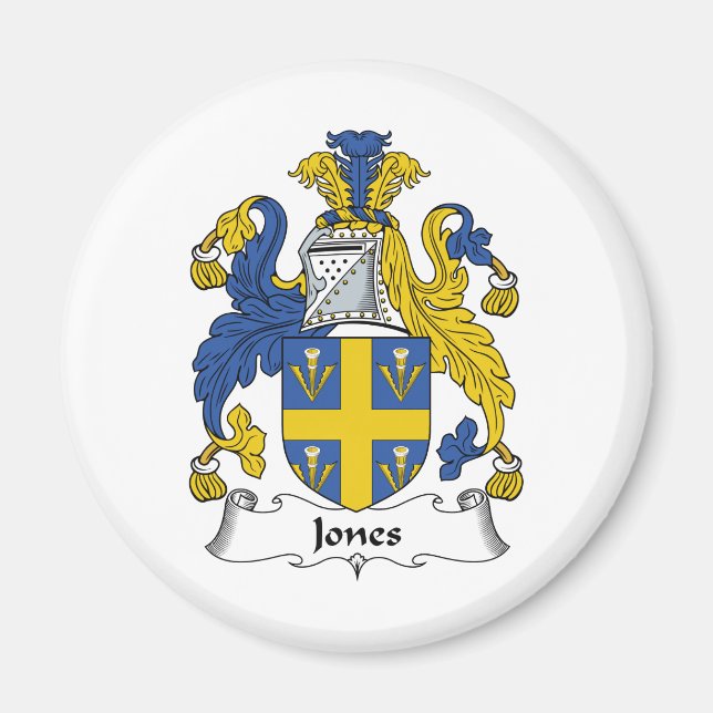 Imán Crest familiar Jones (Frente)
