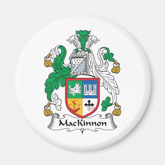 Imán Crest familiar MacKinnon (Frente)